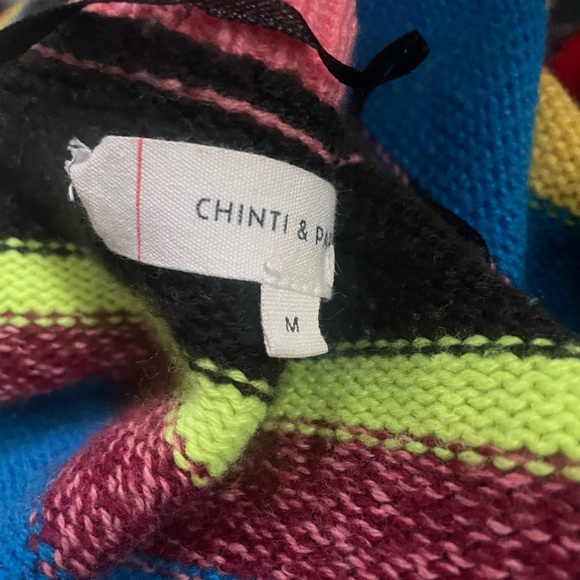 Chinti & Parker Wool & Cashmere Striped Sweater Sz M - Picture 4 of 8